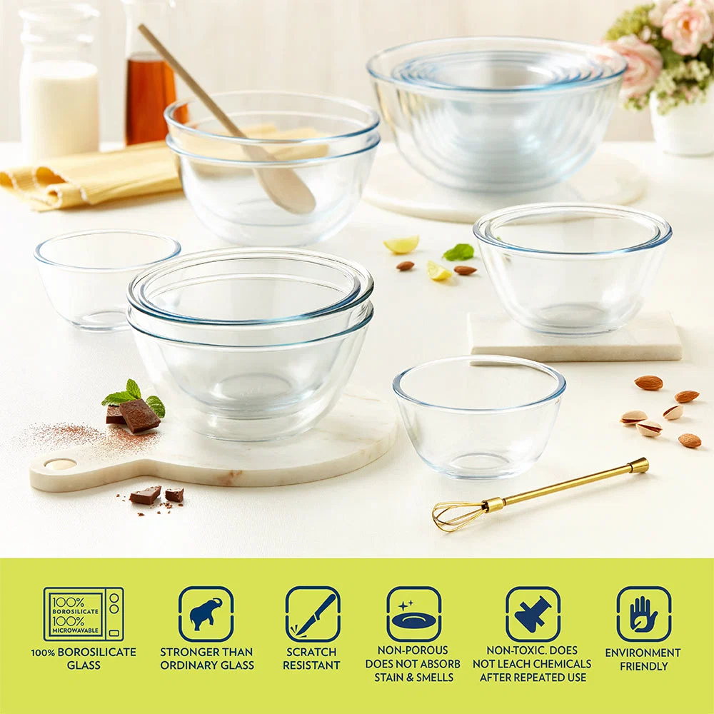 Mixing & Serving Glass Bowl 2L