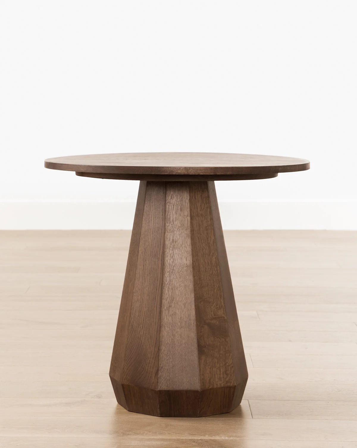 Modern Wood Side Table with Minimalist Design for Living Room