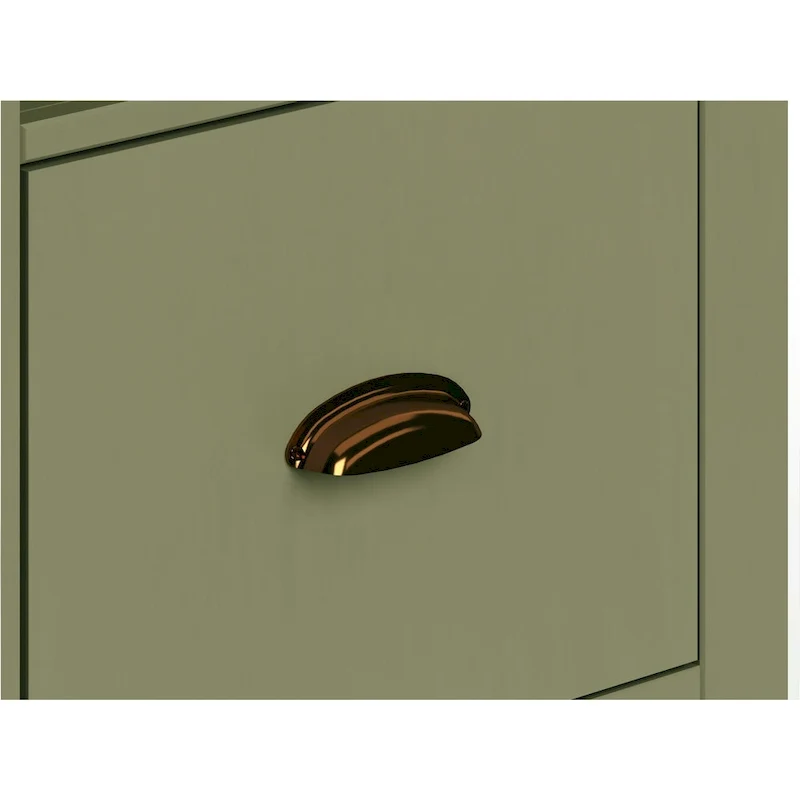 Modern Farmhouse 22 inch 1-drawer file, No Assembly Required, Two-Tone Finish
