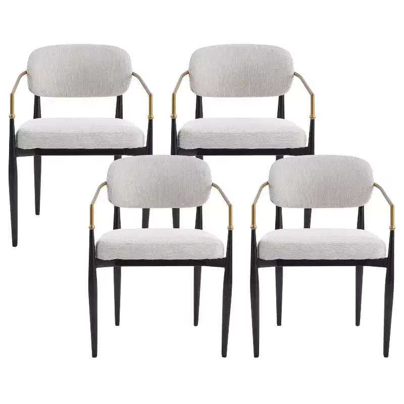 Christopher Knight Home Felicia Modern Upholstered Dining Chairs (Set of 4)