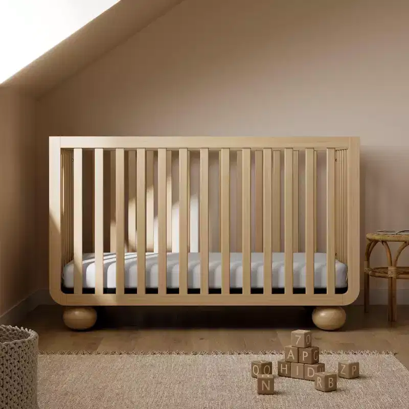 Storkcraft Amalfi Deluxe 5-in-1 Convertible Crib with Bonus Toddler Guardrail