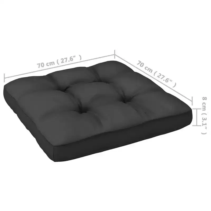 vidaXL Garden Lounge Set Pine Solid pine wood Modular