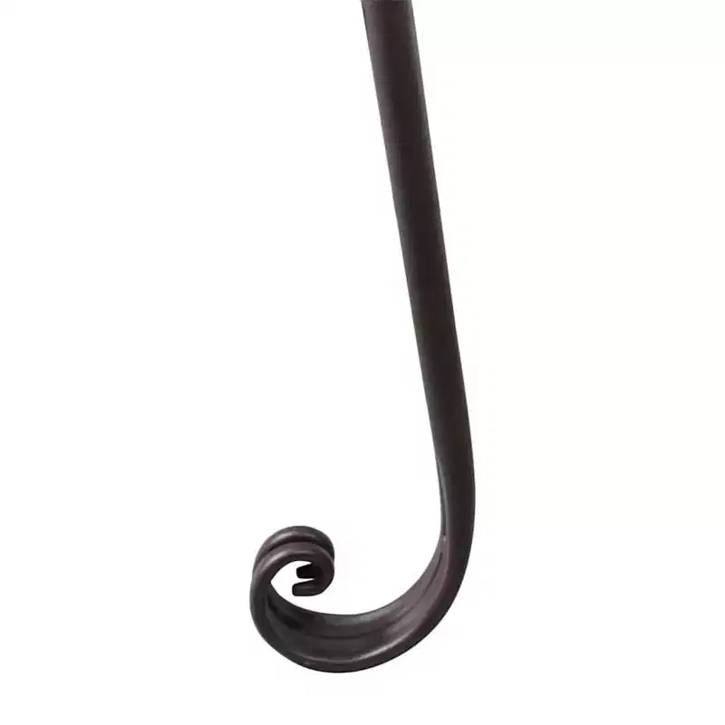 vidaXL Garden Bench Antique brown Steel Standard Durable Garden Bench