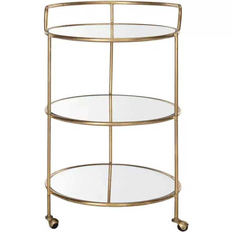 Dulcinea Bar Cart - FOX2554 - Safavieh