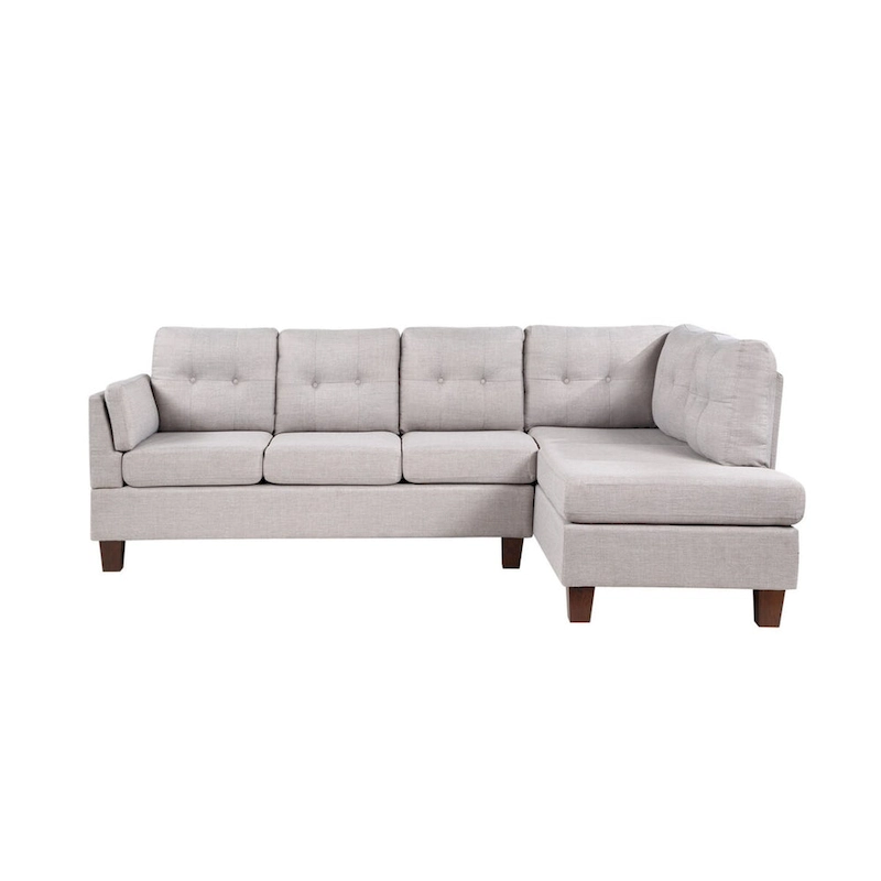 Dalia 97-inch Modern Sectional Sofa with Left Facing Chaise - 97W x 64.5D x 34H