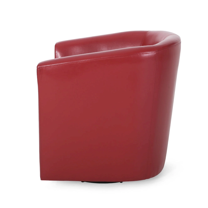 Daymian Swivel Club Chair by Christopher Knight Home - 29.00 D x 30.20 W x 30.50 H