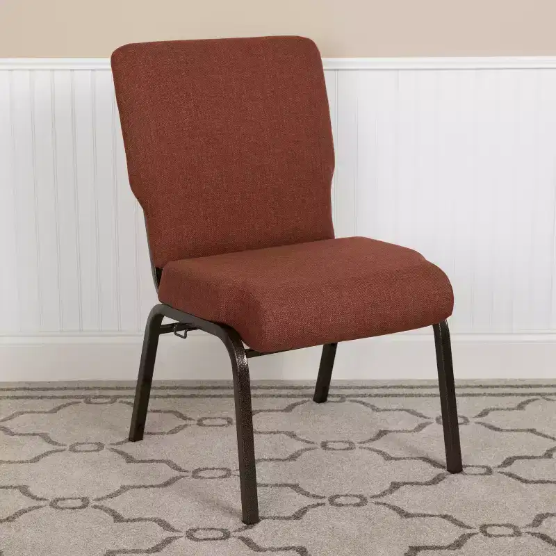 Stacking Padded Auditorium Chair, 20.5