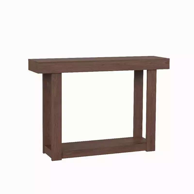 Wooden Console Table,46-Inch Narrow Console Table for Entryway, Farmhouse Rectangular Accent Table for Hallway,Foyer,Behind the Couch and Living Room