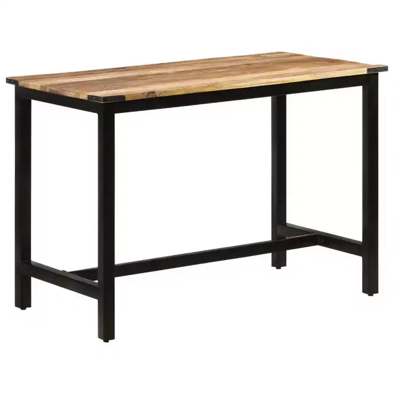 vidaXL Dining Table 43.3x23.6x29.9 Solid Wood Mango