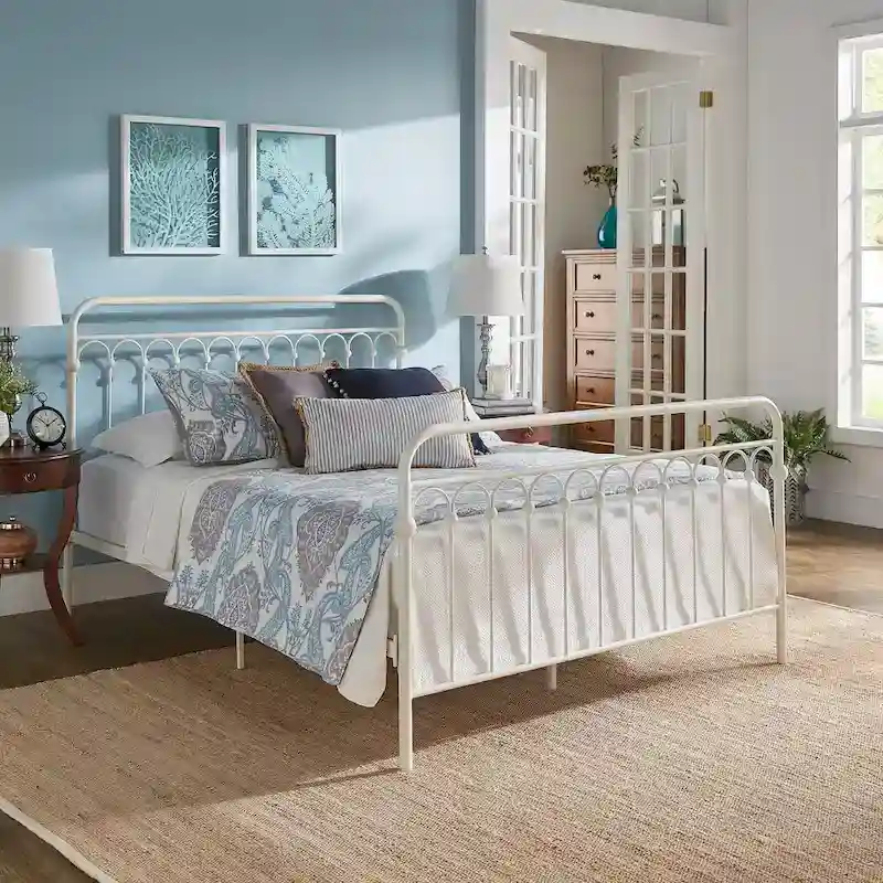 Eloise Metal Arches Platform Bed by iNSPIRE Q Classic