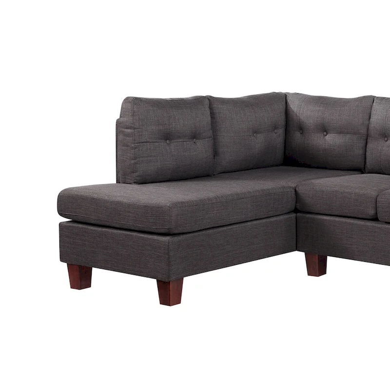 Dalia 97-inch Modern Sectional Sofa with Left Facing Chaise - 97W x 64.5D x 34H