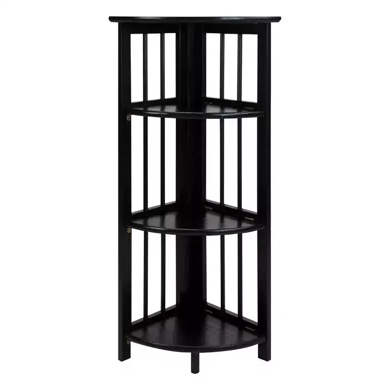 4 Shelf Corner Folding Bookcase