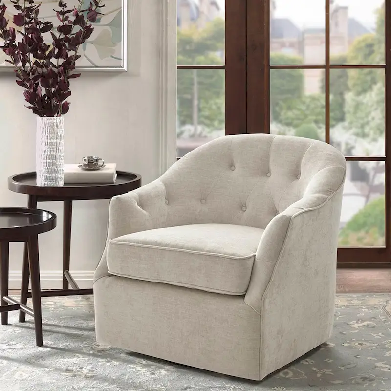 Madison Park Gayla 360 Degree Swivel Chair