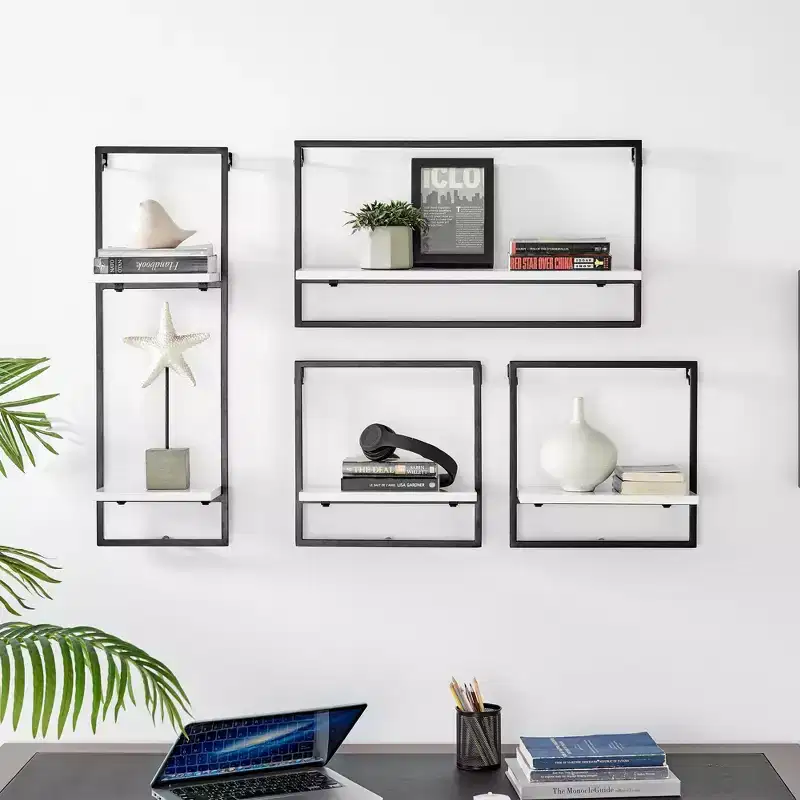 4pc Framed Wall Shelf Set - Danya B.