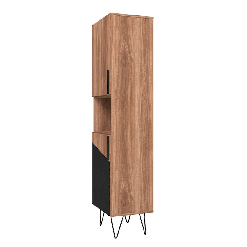 Beekman 17.51 Narrow Bookcase Cabinet with 5 Shelves