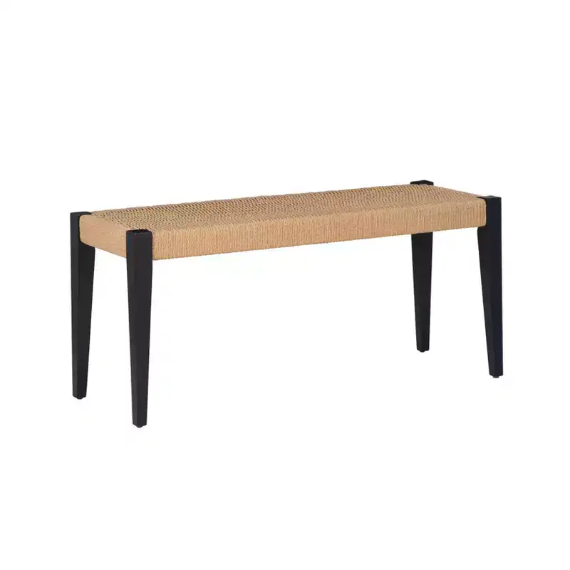 Powell Clara Dining Bench Black