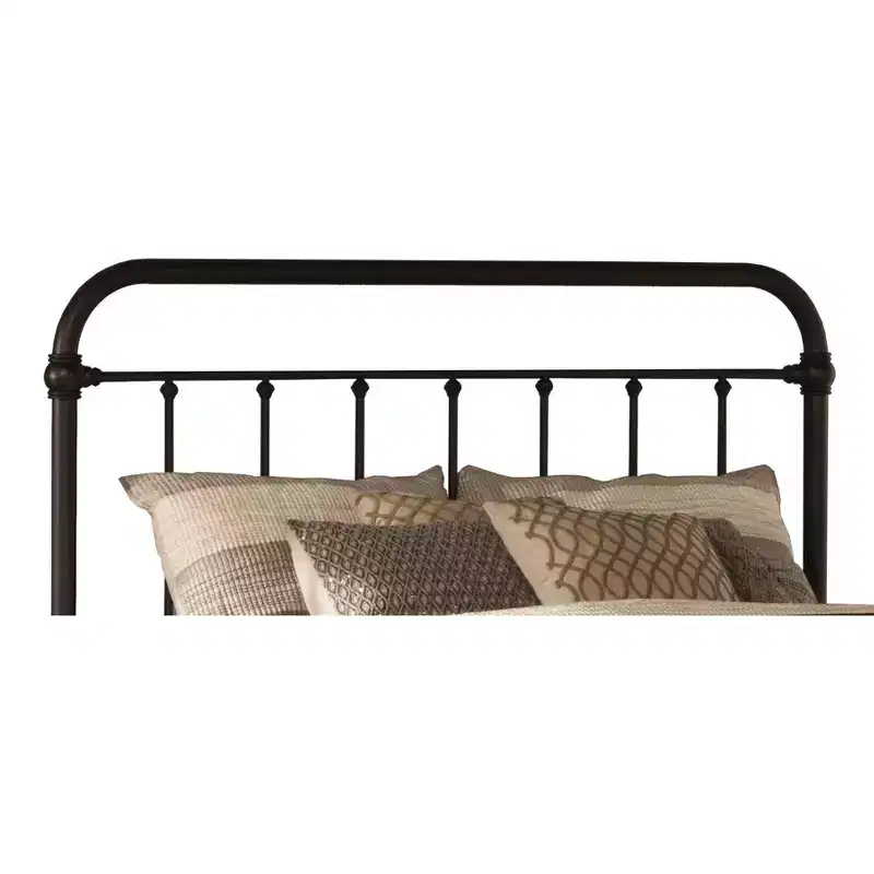 Kirkland Headboard with Frame Included Bronze - Hillsdale Furniture
