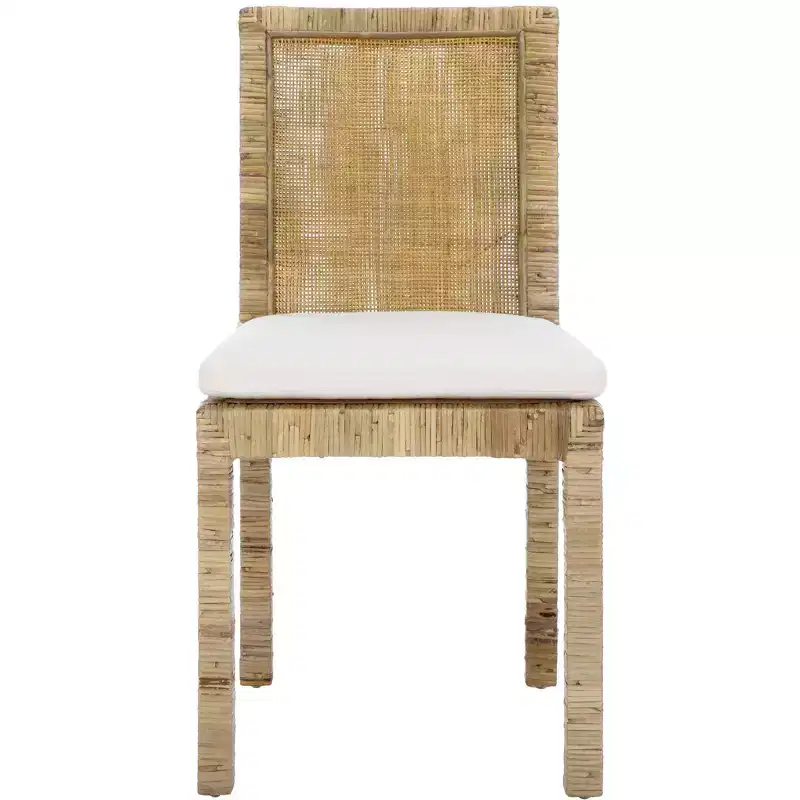 Tojo Cane Dining Chair W/ Cushion (Set of 2) - DCH6502 - Safavieh