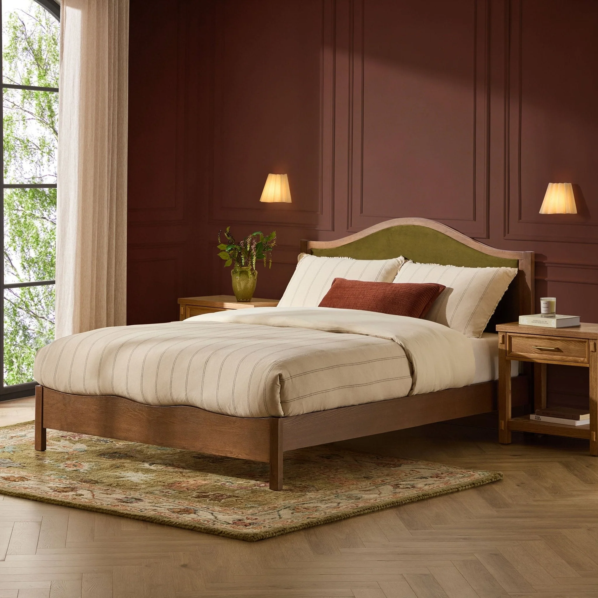 Bed - Rich Green