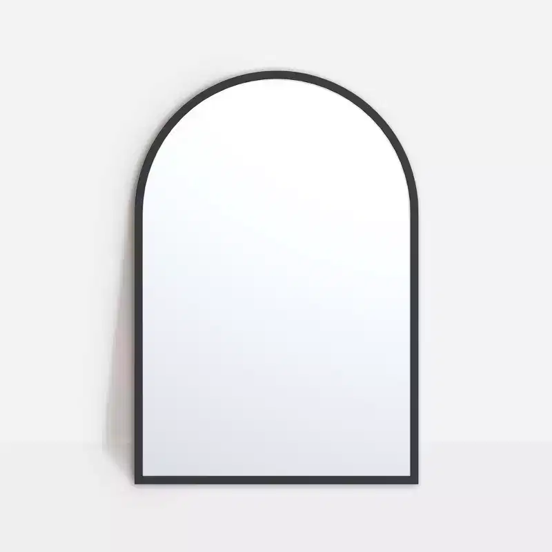 Classic Arch Solid Wood Framed Wall Mounted Mirror Vanity Mirror