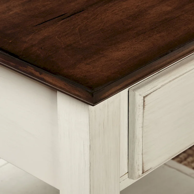 Simple Living Charleston Coffee Table - 18.1H x 47.6W x 23.6D