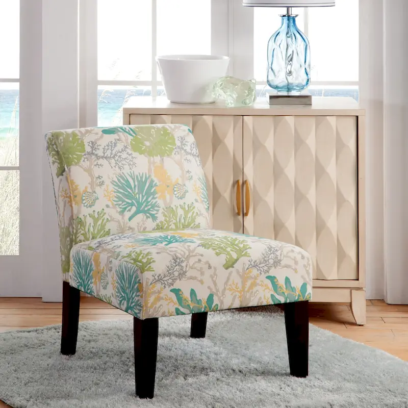 Avington Armless Slipper Accent Chair