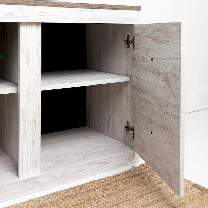 Woodgrain 60-inch TV Stand