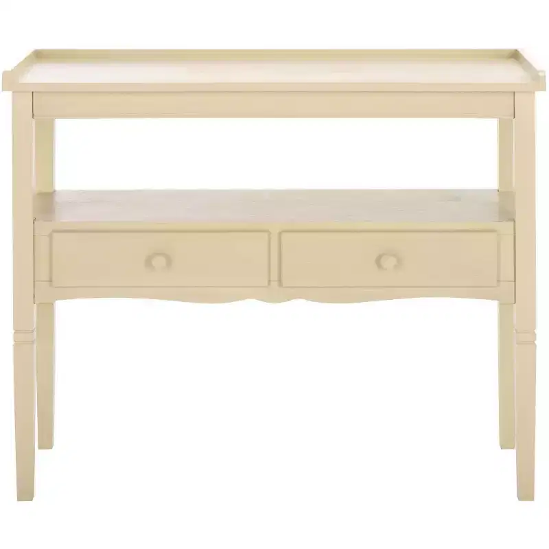 Araminta 1 Drawer Console - CNS5746A - Beige - Safavieh