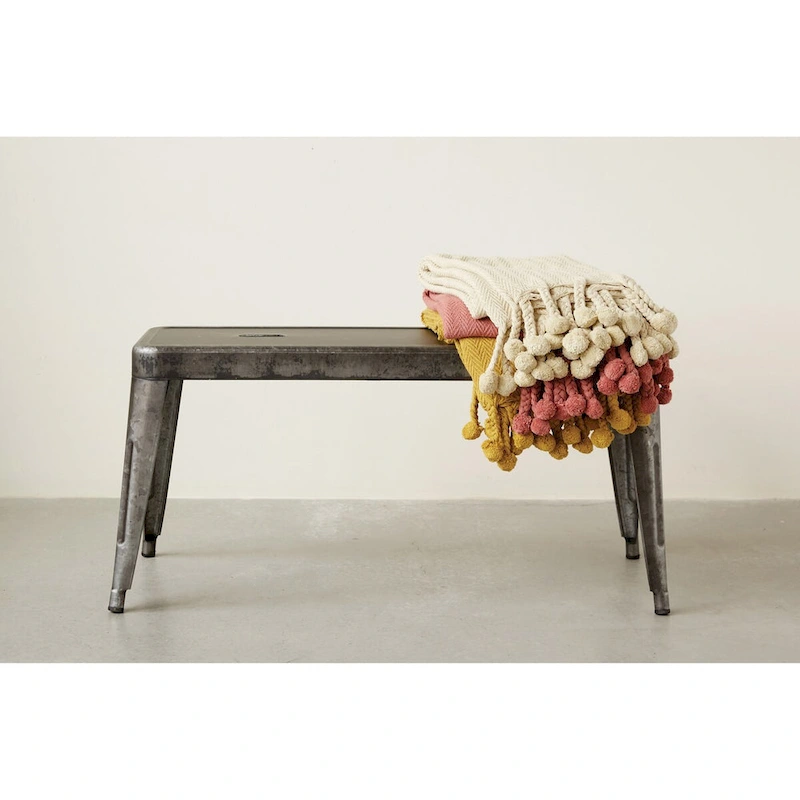 Metal Entryway Bench