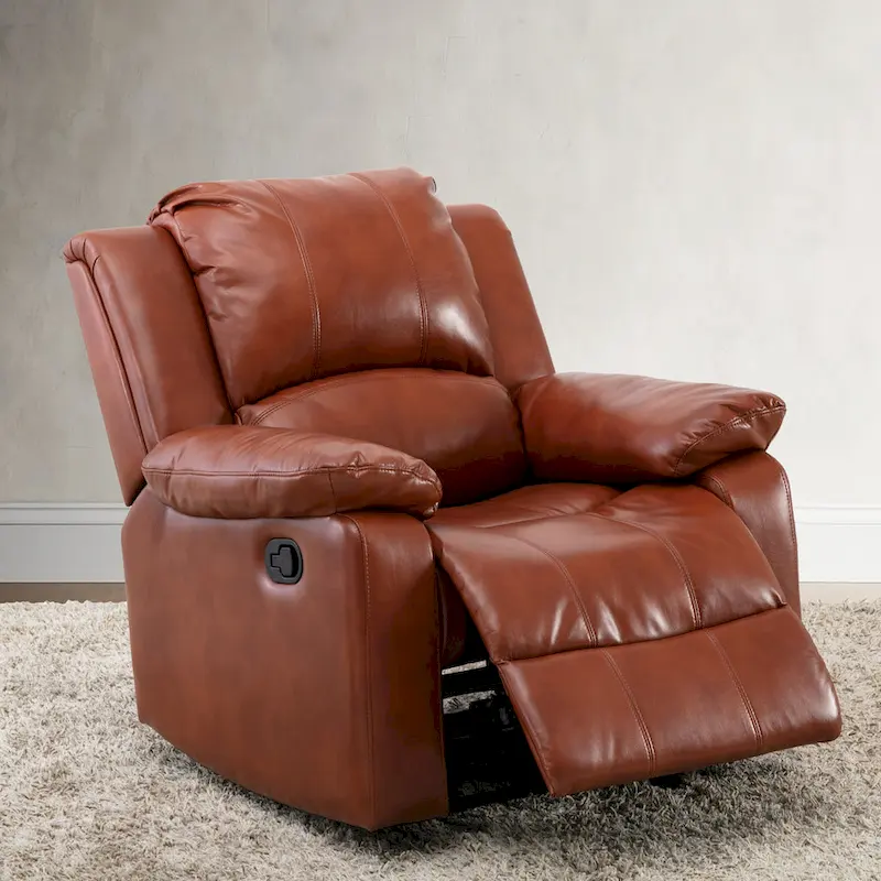 PU Leather Gel Recliner Chair