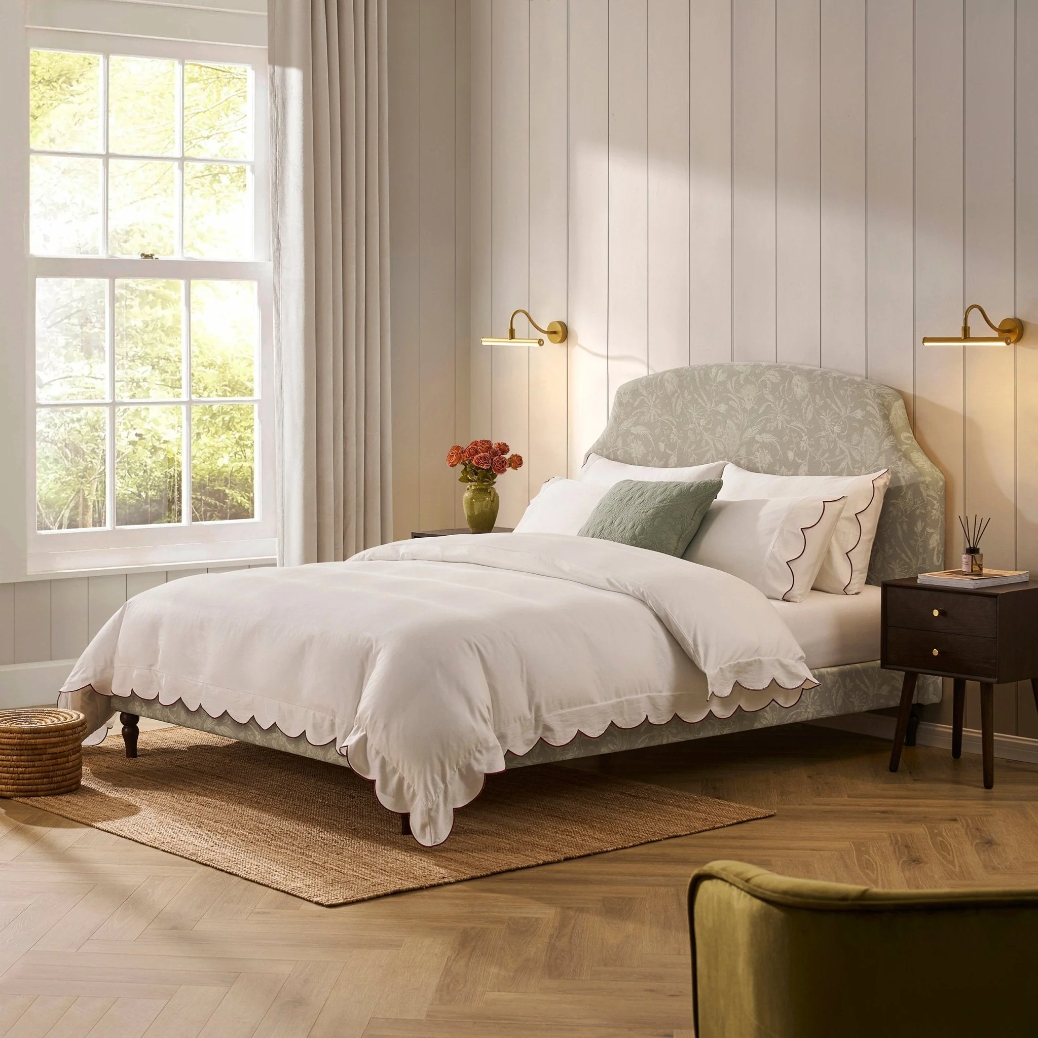 Bed Frame - Floral