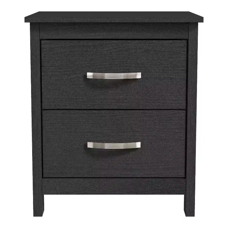 Galano Modern 2-Drawer Nightstand with Storage Set of 2 18.7 W  15.7 D  21.9 H