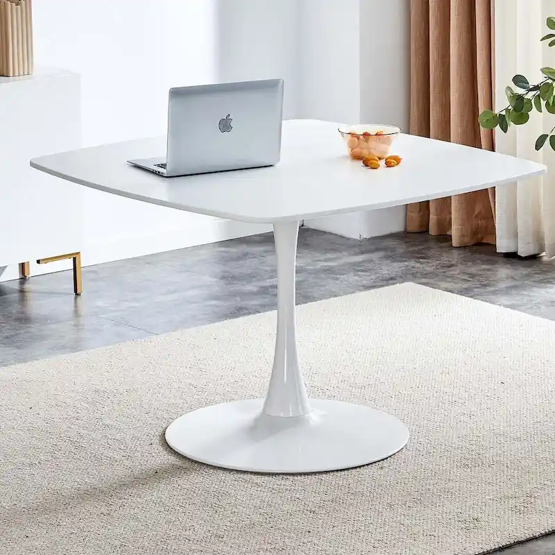 42.1\31.49 Mid-century Pedestal Leisure Coffee Table