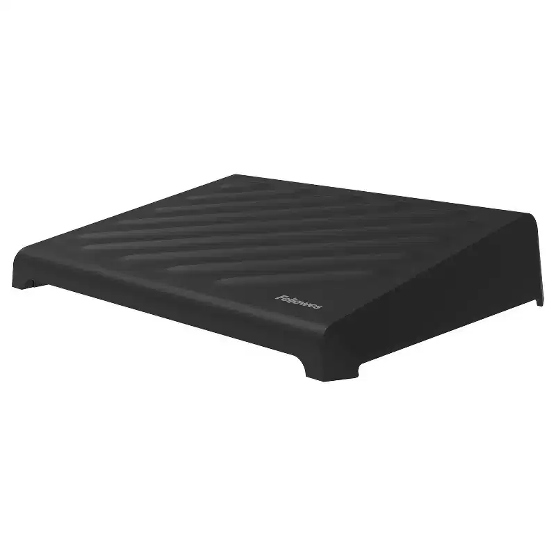 Fellowes Bretya Ergonomic Footrest, 100016562, Black