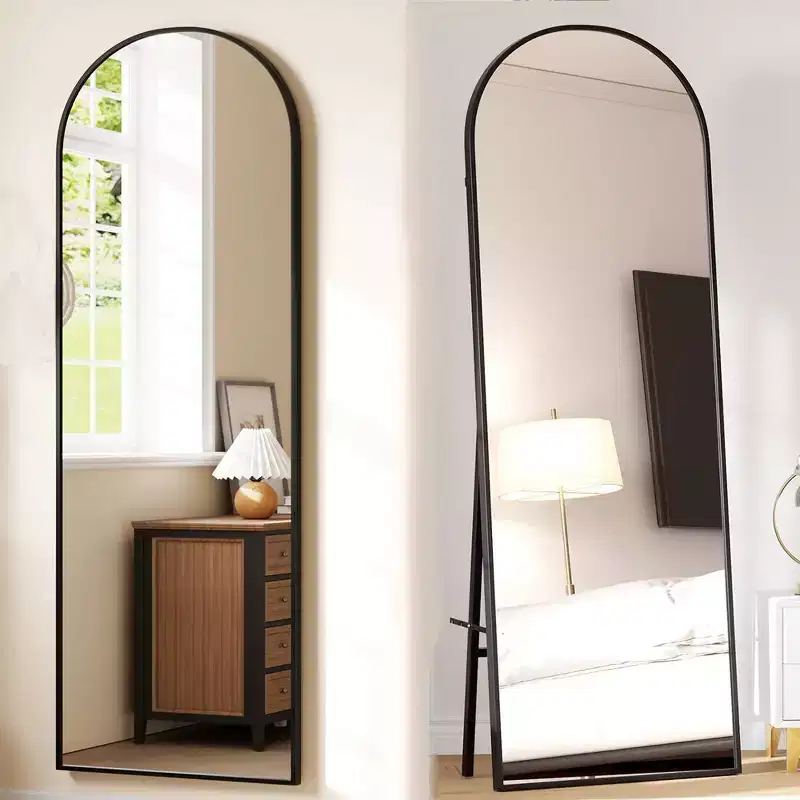 Garvee Arched Full Length Mirror 65x 22 Freestanding/Wall Mounted