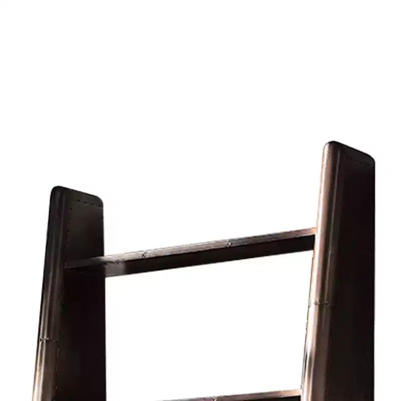 Acme Furniture 31.5" Brancaster Decorative Bookshelf Aluminum : 5-Tier Storage, No Assembly Required