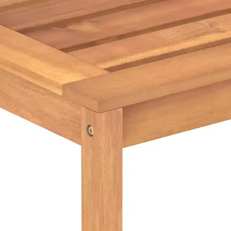 vidaXL Garden Bench Warm Teak Solid Teak Wood Medium Durable