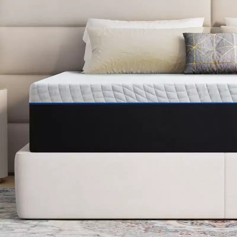 Wuleitex 14 Medium Memory Foam Mattress, Quiet and Non-Disturbing for a Comfortable Night's Sleep