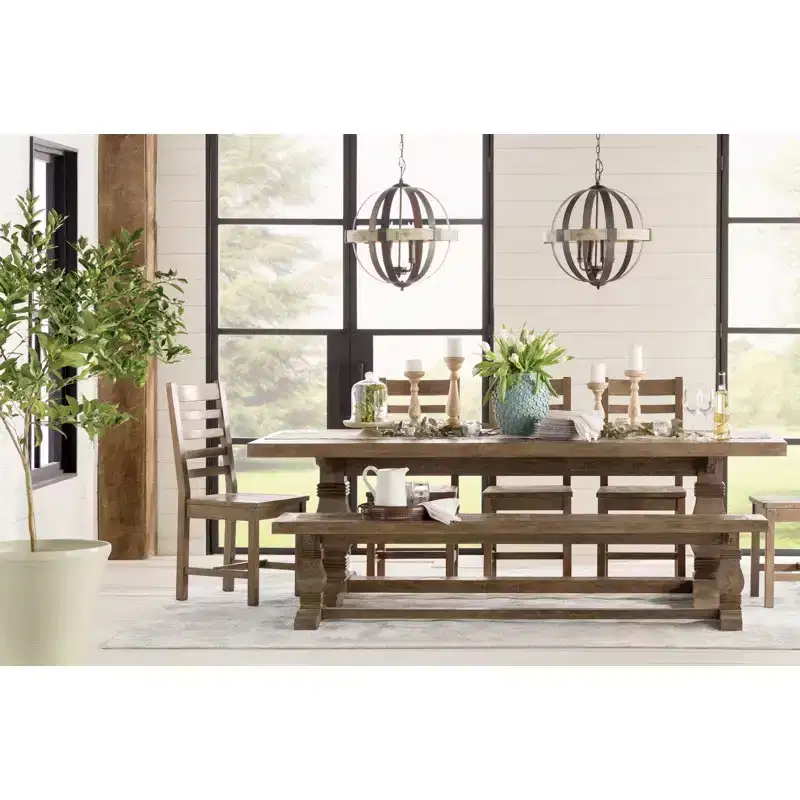 Christopher Knight Home Classic Henry Farmhouse Indoor 83 Dining Bench