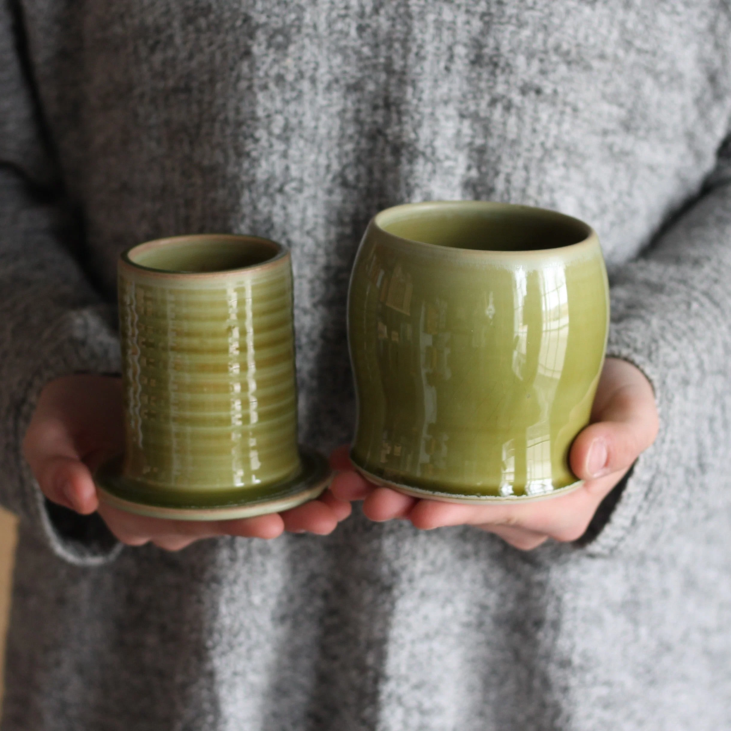 Handmade French Butter Crock