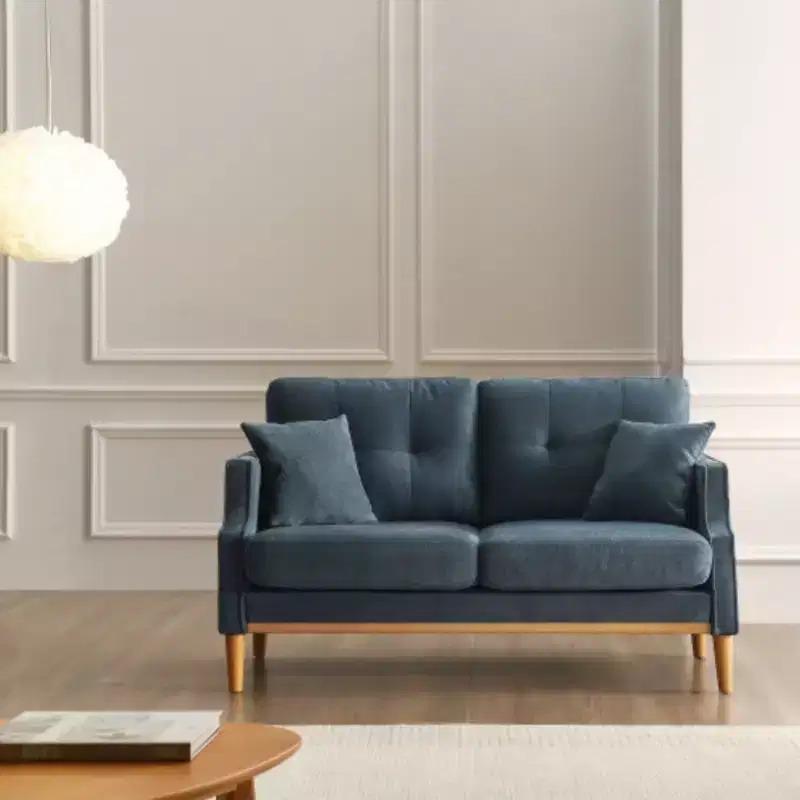 Waterproof Polyester Double Sofa with USB Charging Convenience