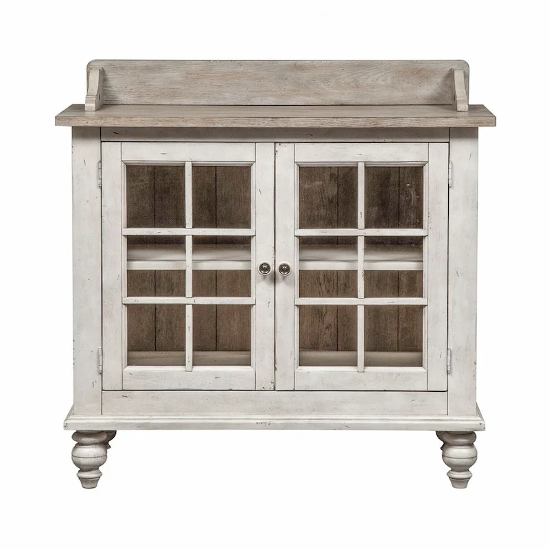 Whitney Antique Linen Weathered Gray Server