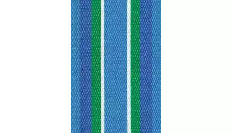 Summit Adventure Replacement Chair Webbing  UV-Resistant 3 Polypropylene Straps (Sea Island Blue)