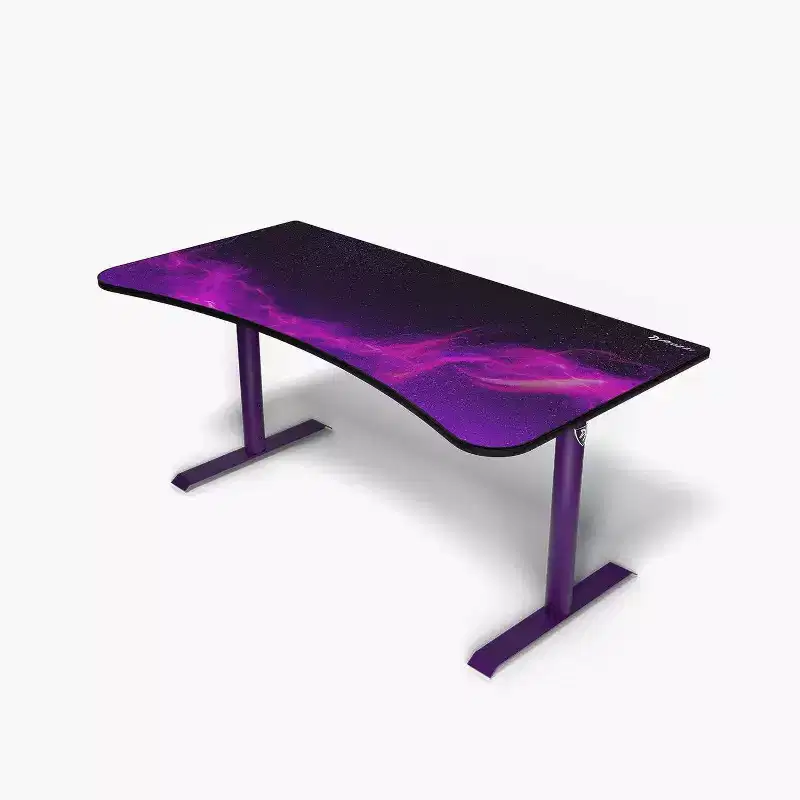Arozzi Special Edition Ultrawide Curved Gaming and Office Desk Washable Mouse Pad and 3 Custom Monitor Mount Cut Outs with Cable Management