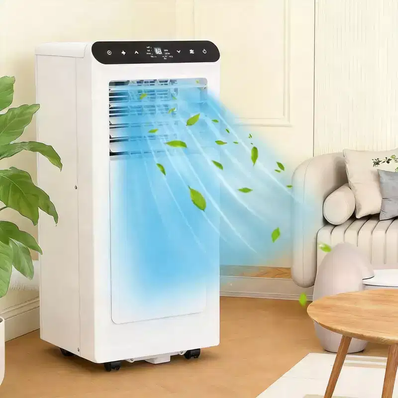 GustoWave 8,000 BTU 3-in-1 Portable Air Conditioner - Cools Up to 450 Sq.Ft, Quiet