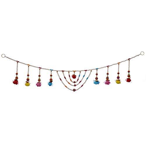Handmade Door Toran for Door Home Decoration and Diwali Decoration (Multicolored)- 38 Inch