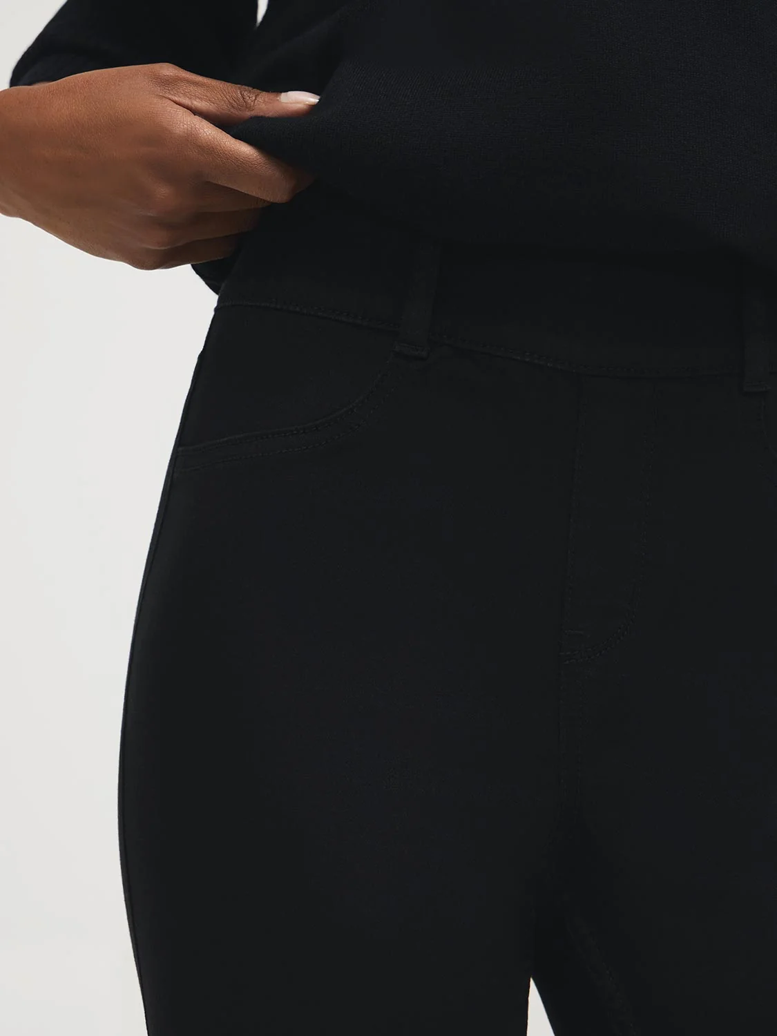 Cotton-Blend Stretch Skinny Jeans