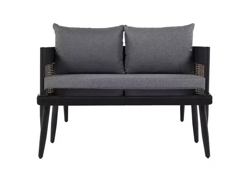 Harrison Bench+Table Patio Set - Indoor/Outdoor - PAT7741 - Safavieh