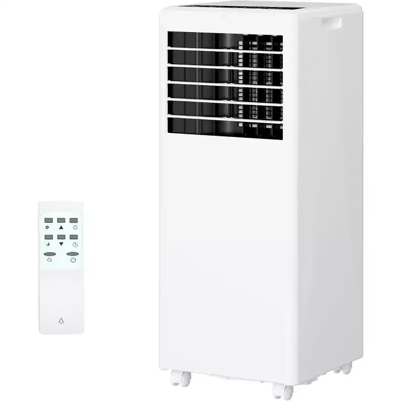 8,000 BTU Portable Air Conditioner - 3-in-1 AC for Rooms Up to 350 Sq.Ft with Remote & Window Kit