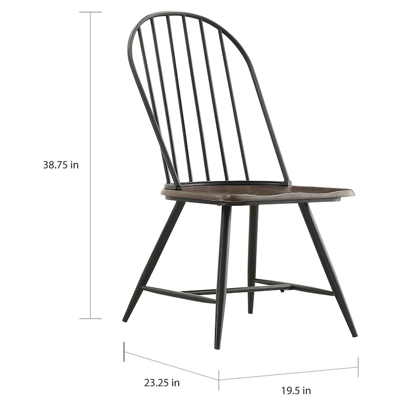 Belita 5-piece Mid-century Two-tone Modern Wood Dining Set iNSPIRE Q Modern